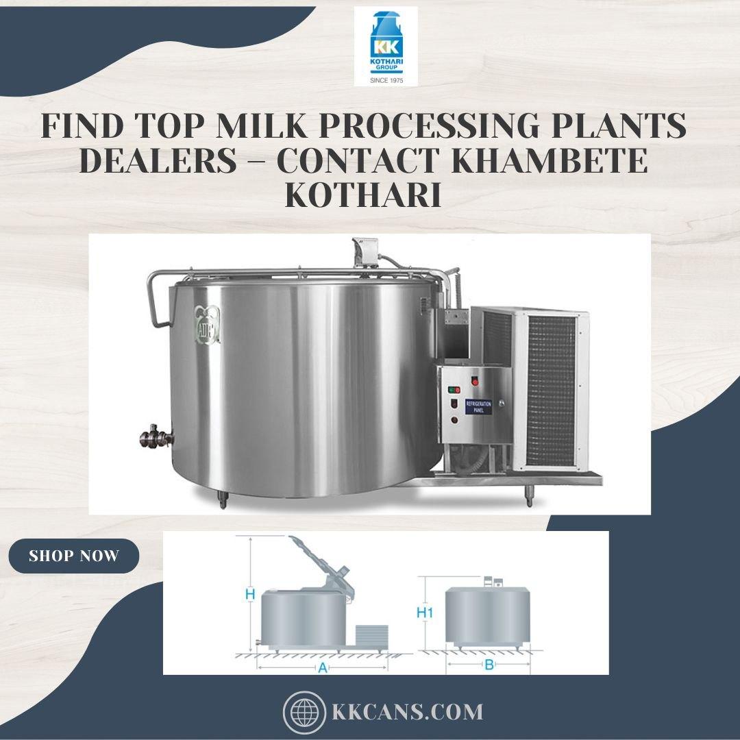 Find Top Milk Processing Plants Dealers Contact Khambete Kothari