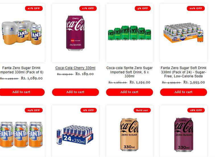 Soft Drinks Online  Refreshing Choices Delivered to Your Door