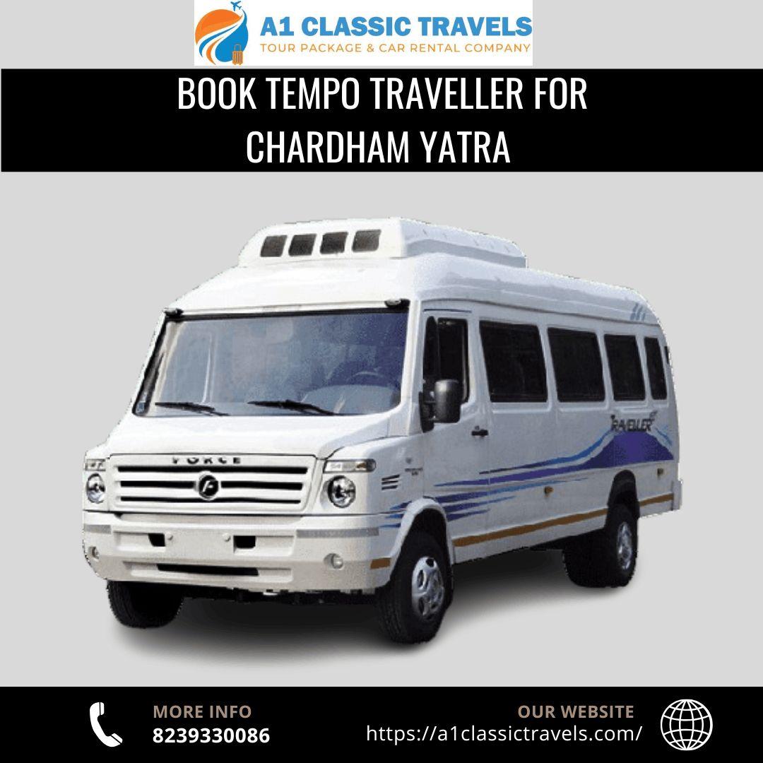Chardham Yatra by Tempo Traveller from Jaipur