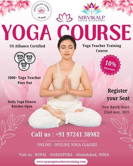Nirvikalp Yoga Acadmey | Become Certified Yoga Teacher, Yoga Instructor