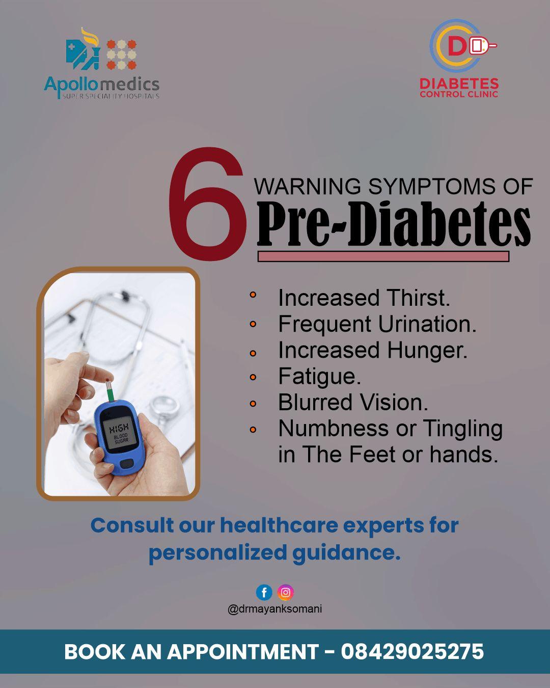 Worried About Pre-Diabetes? Meet Best Diabetologist Doctor in Lucknow