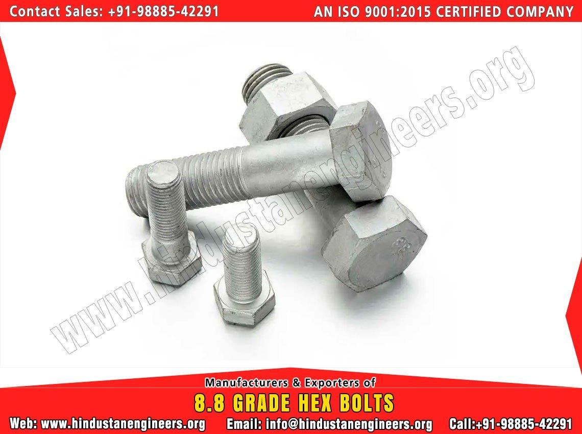 Hex Nuts Hex Head Bolts Fasteners
