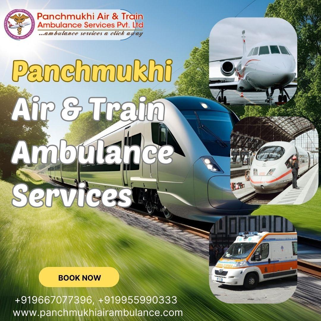The Panchmukhi Train Ambulance Service in Bhopal to get care from far away