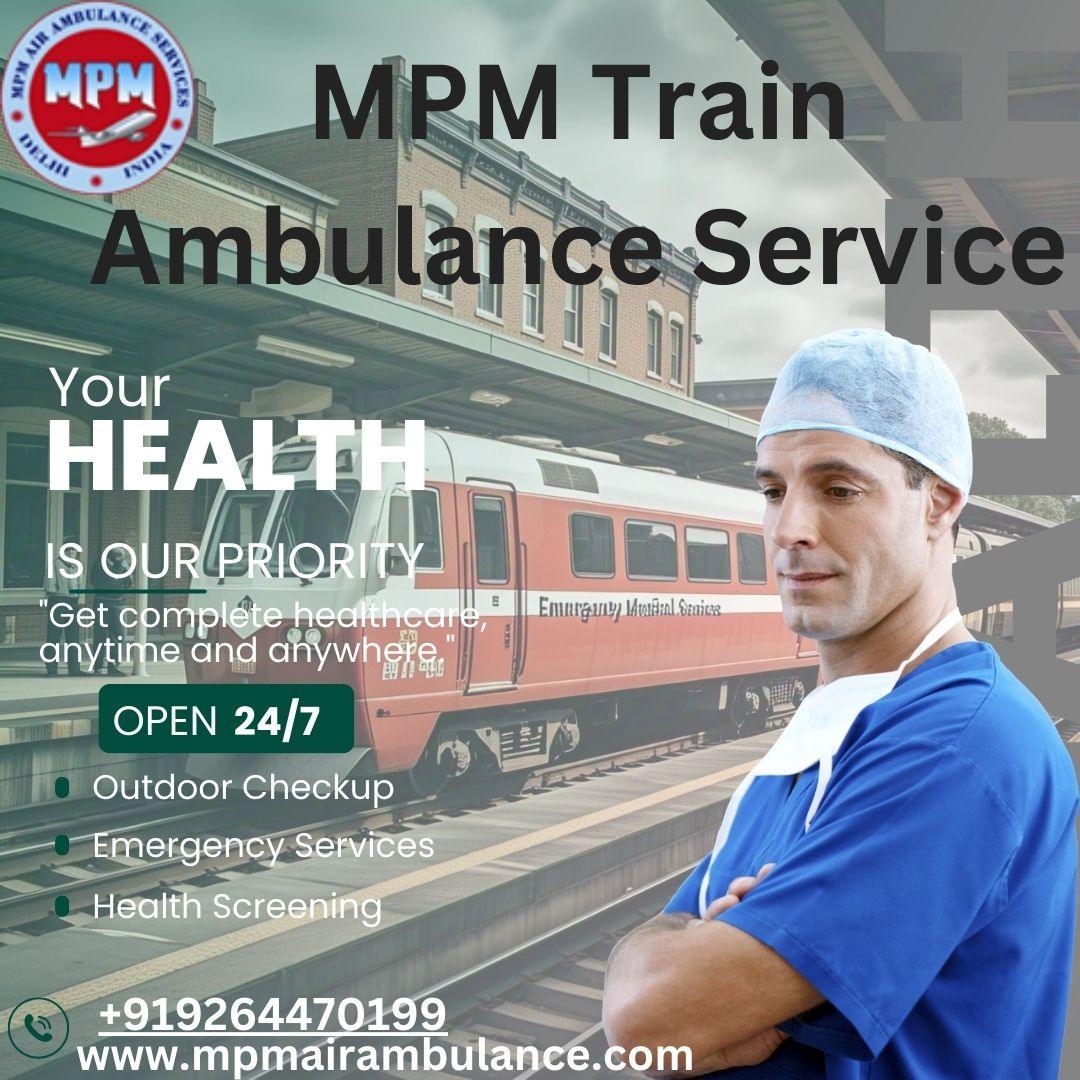 Delhi's MPM Train Ambulance Service Transports Ill People