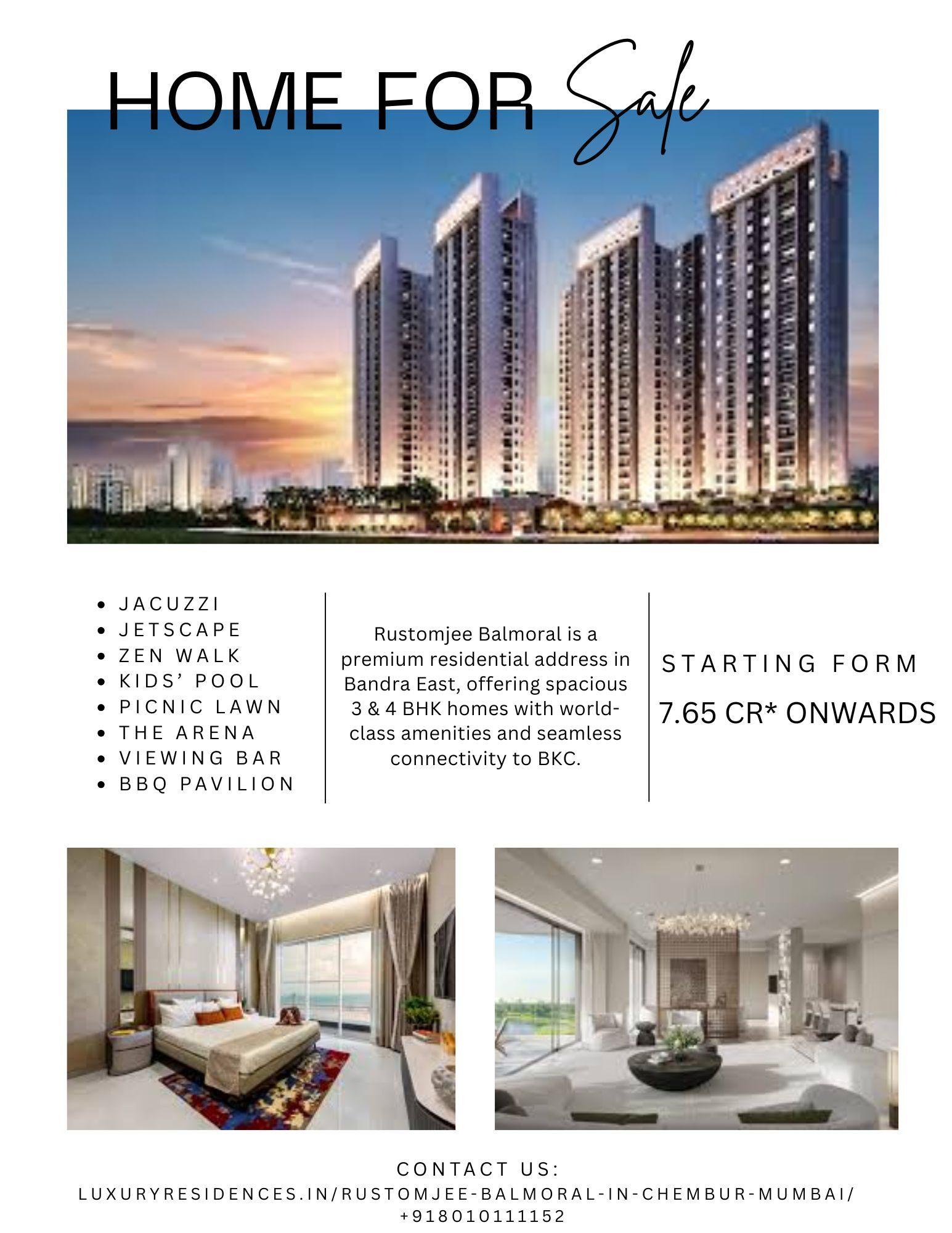 Luxury Living at Rustomjee Balmoral Bandra East