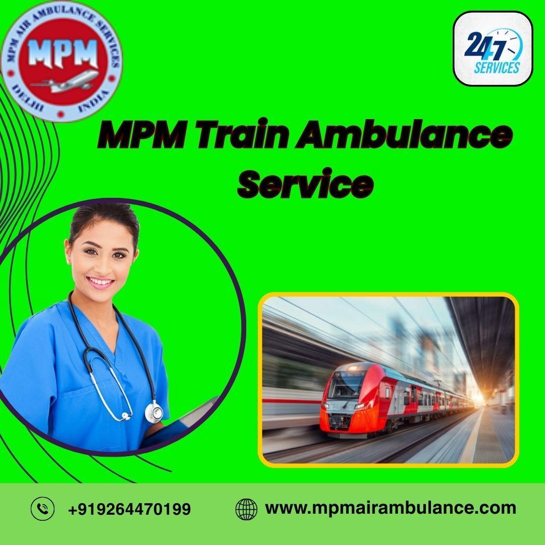 In Kolkata, MPM offers train ambulances stocked with the required tools