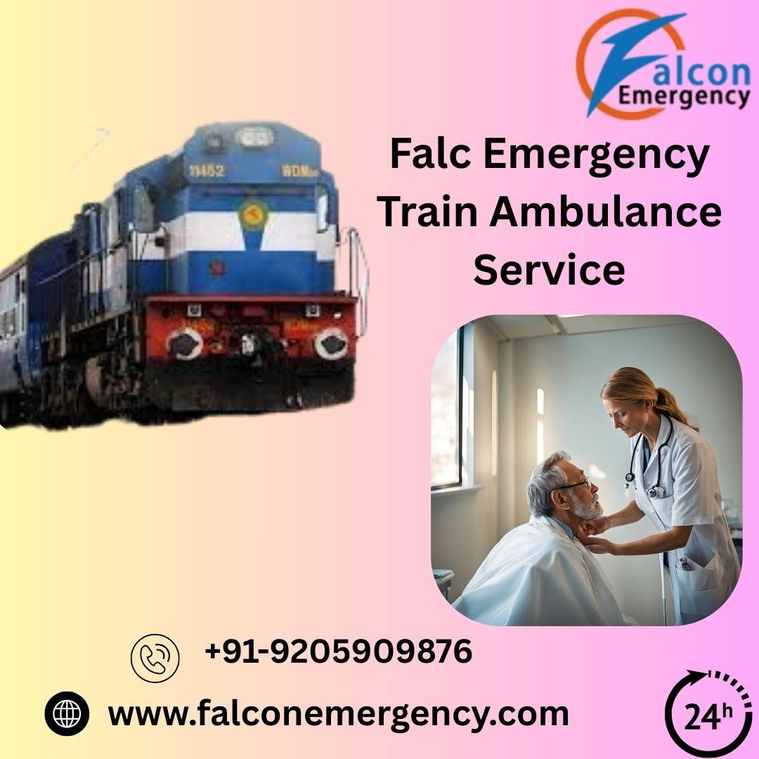 Use FALC Emergency Train Ambulance in Lucknow offers a completely