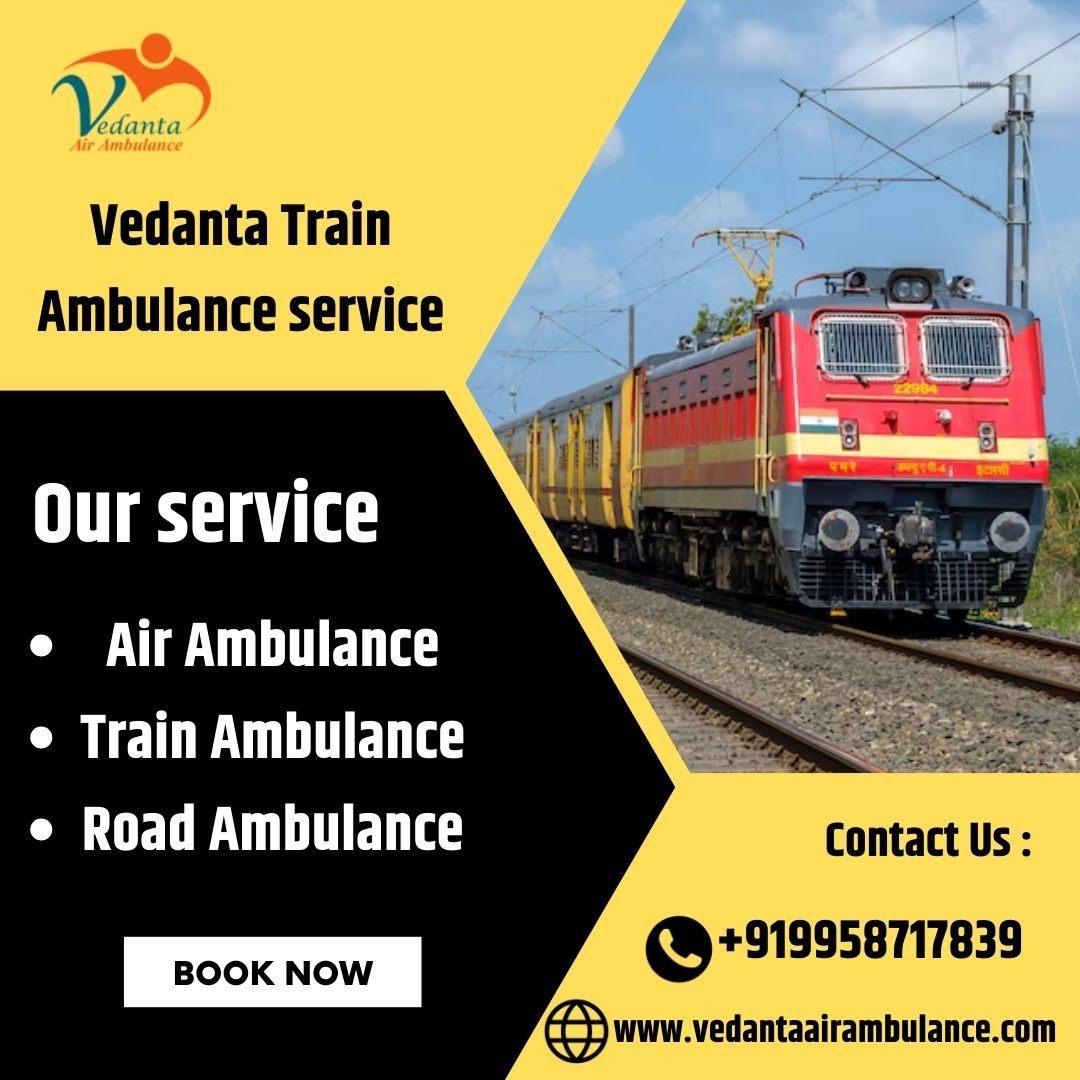 Vedanta Makes Sure arranged in Advance in a Durgapur Train Ambulance