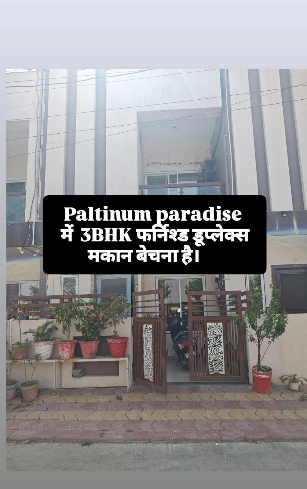 3BHK Furnished Duplex For Sale At Platinum Paradise.