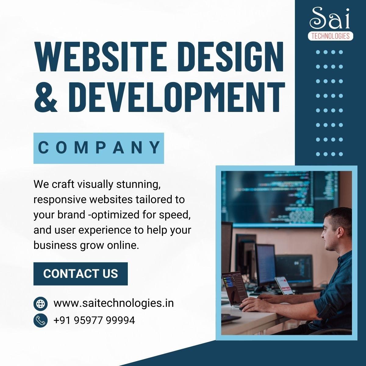 Website Design and Development Services - Sai Technologies