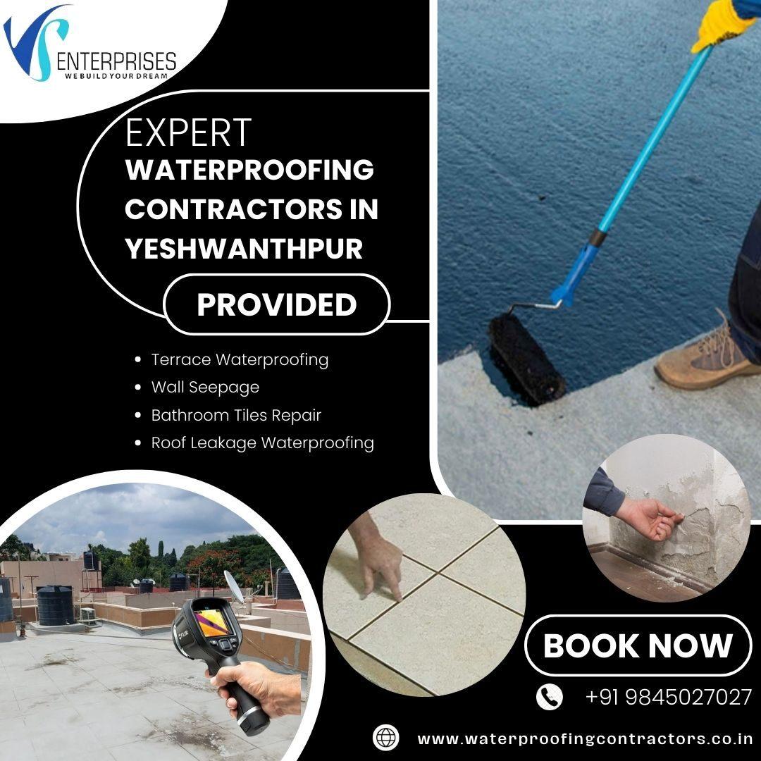 Expert Waterproofing Contractors in Yeshwanthpur, Bangalore 