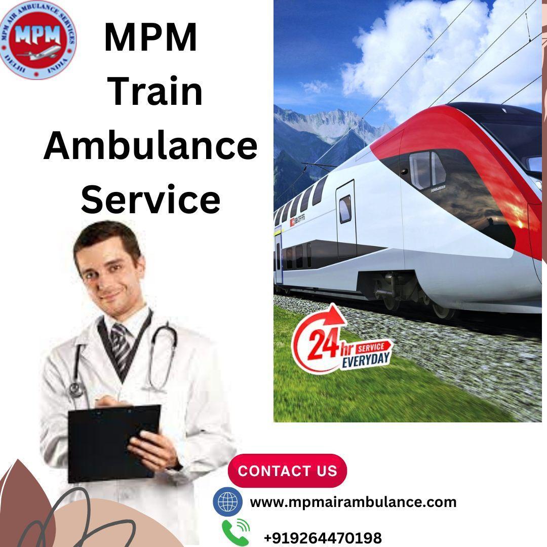 In Guwahati, reserve MPM Train Ambulance for your medical transfer requirements