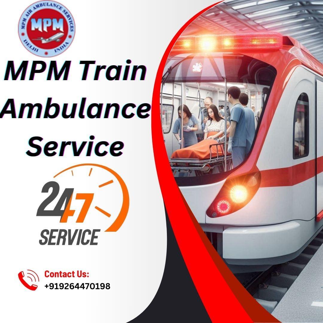 MPM Train Ambulance in Kolkata provides Reliable Transportation