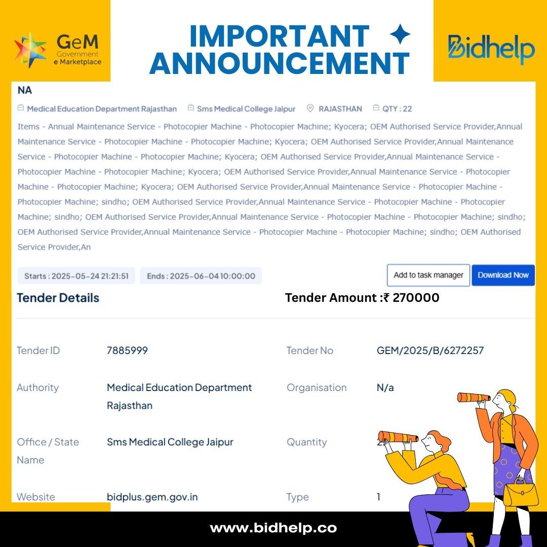 Eproc Rajasthan | Rajasthan Tender | Government Tenders | Gem Register