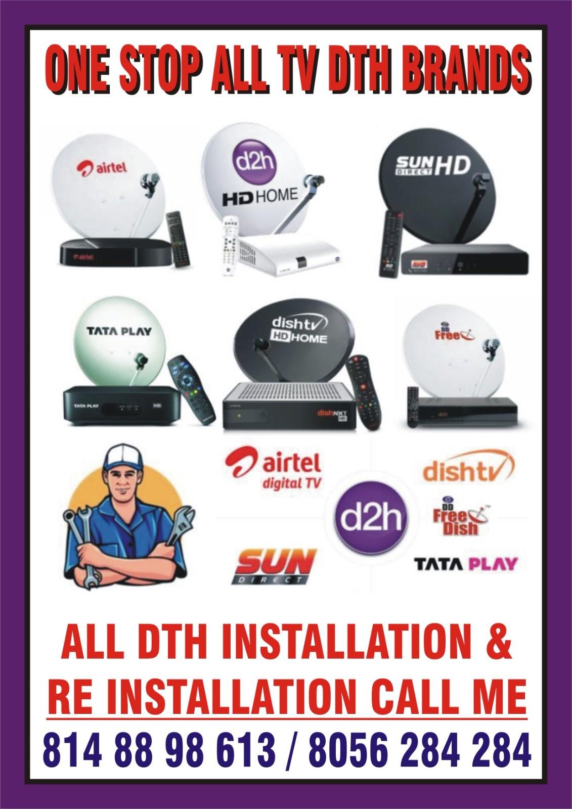 Sun Direct DTH | Re Installation In  | Chennai CALL 81488 98613 | 