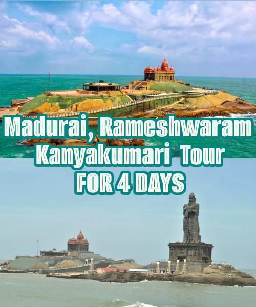 Madurai Rameshwaram Kanyakumari Tour Package -Book Now