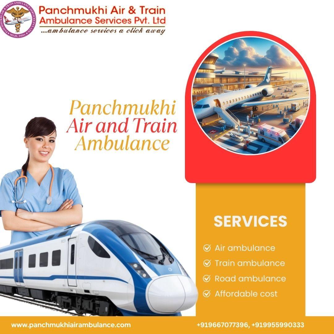 Panchmukhi provides service with a team through its train ambulance in Ranchi