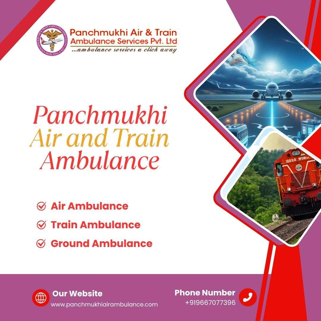 Panchmukhi Offer Med Shift under Specialist Crew in Patna in its Train Ambulance