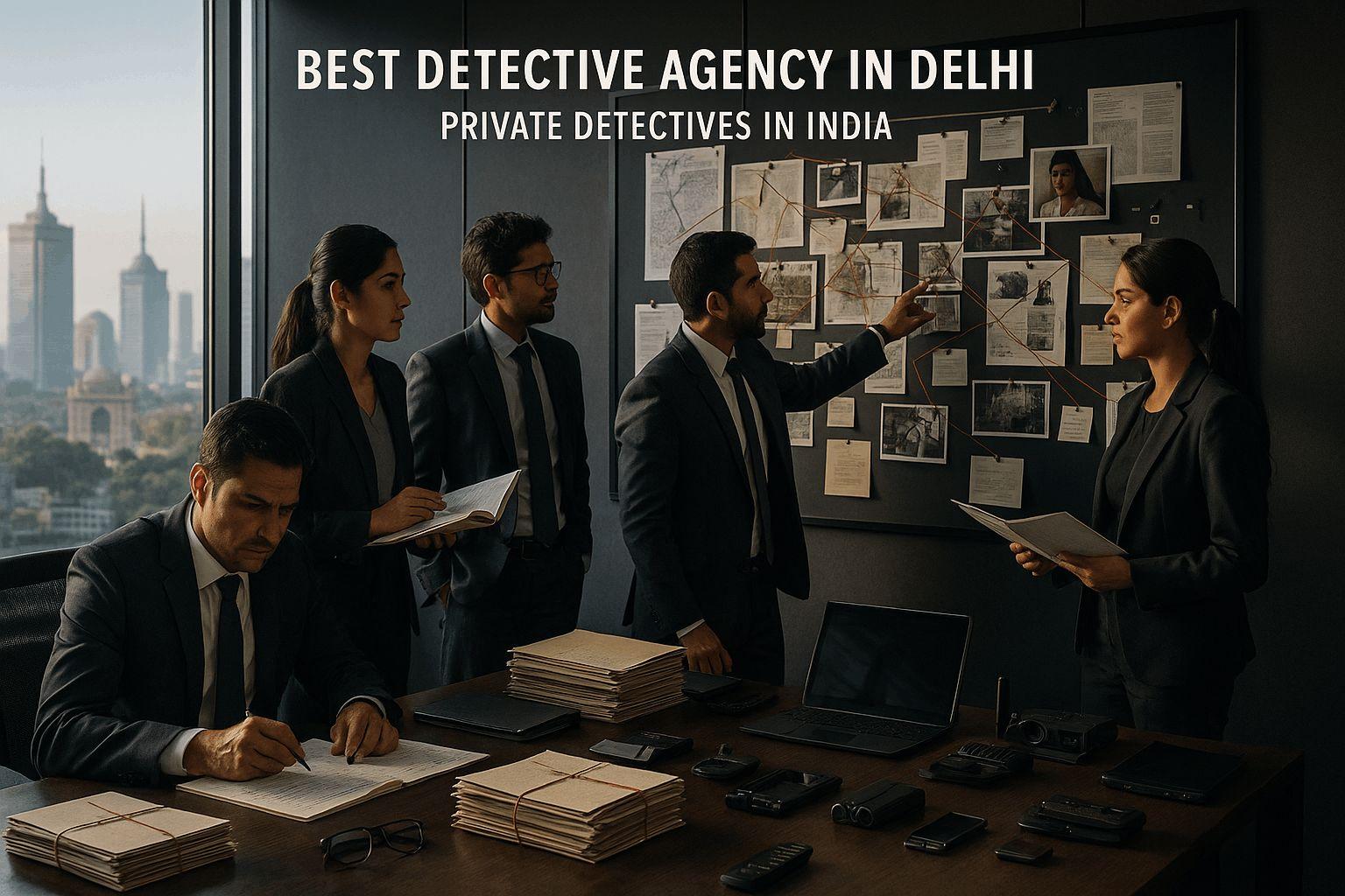 Best Detective Agency in Delhi | Private Detectives in India