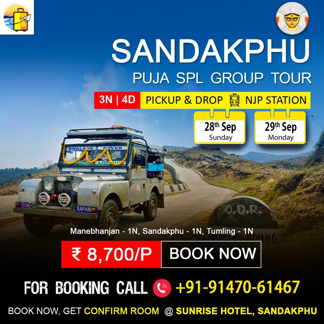 Sandakphu Package Tour from Kolkata  Book Now 