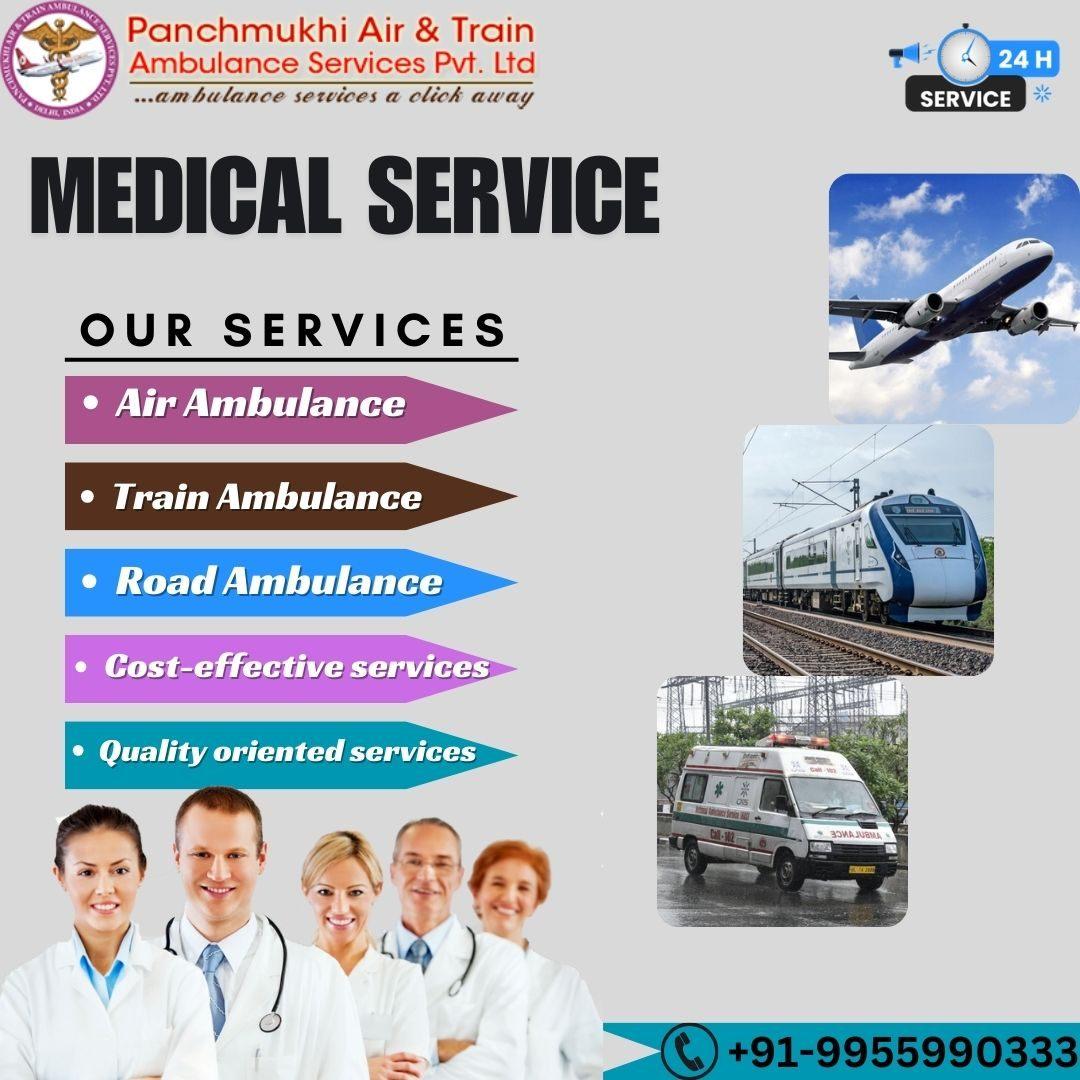 Panchmukhi Train Ambulance provides Excellent Medical Transfer in Guwahati