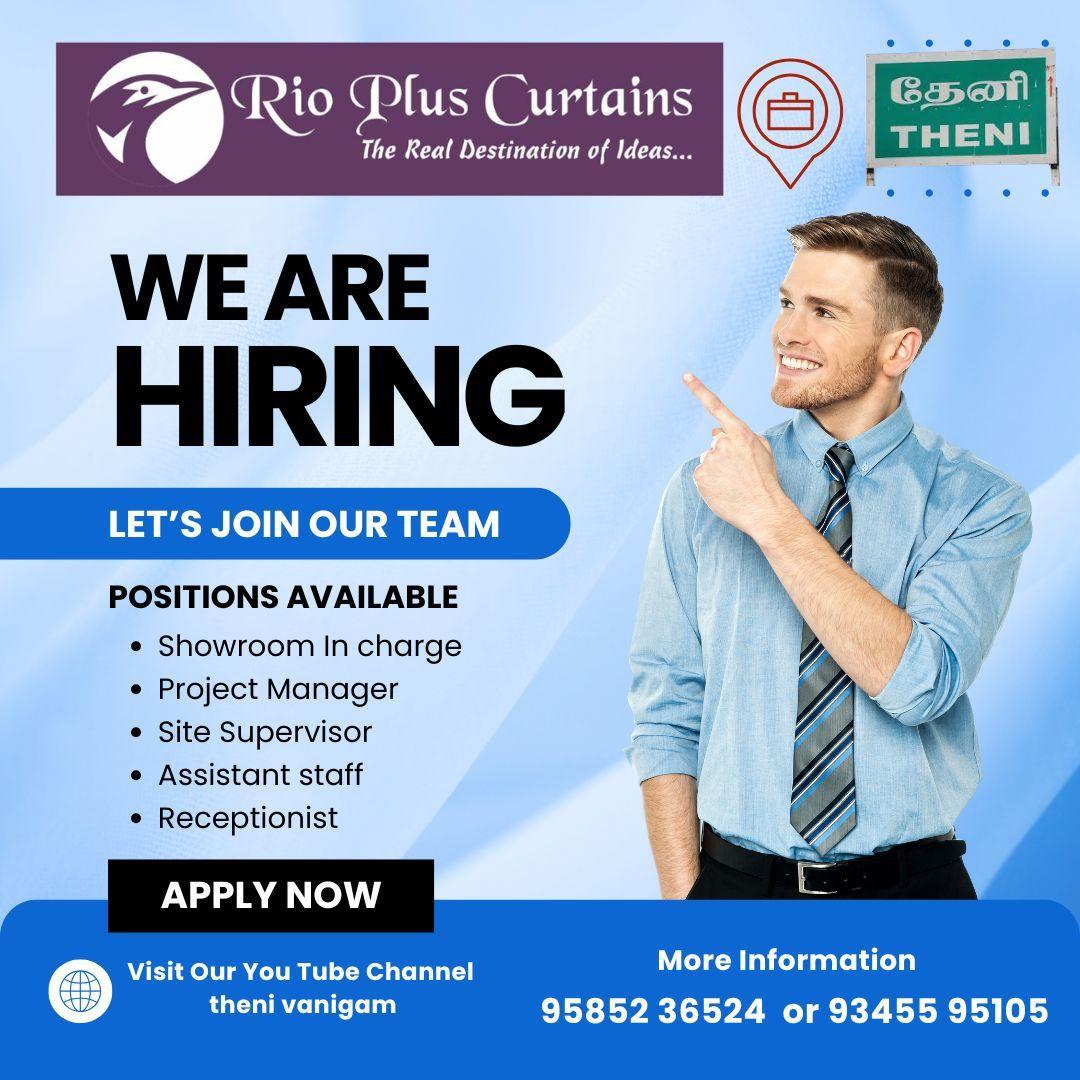 BEST JOB VACANCY IN THENI 9585236524