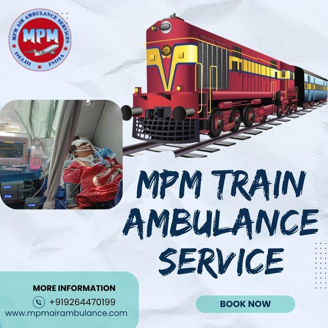 Patients in Bangalore can receive pre- and post-care from MPM Train Ambulance