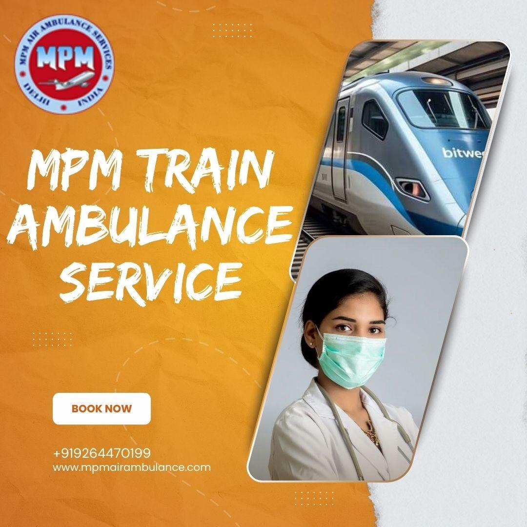 It's easy to transport a loved one in Kolkata with MPM Train Ambulance