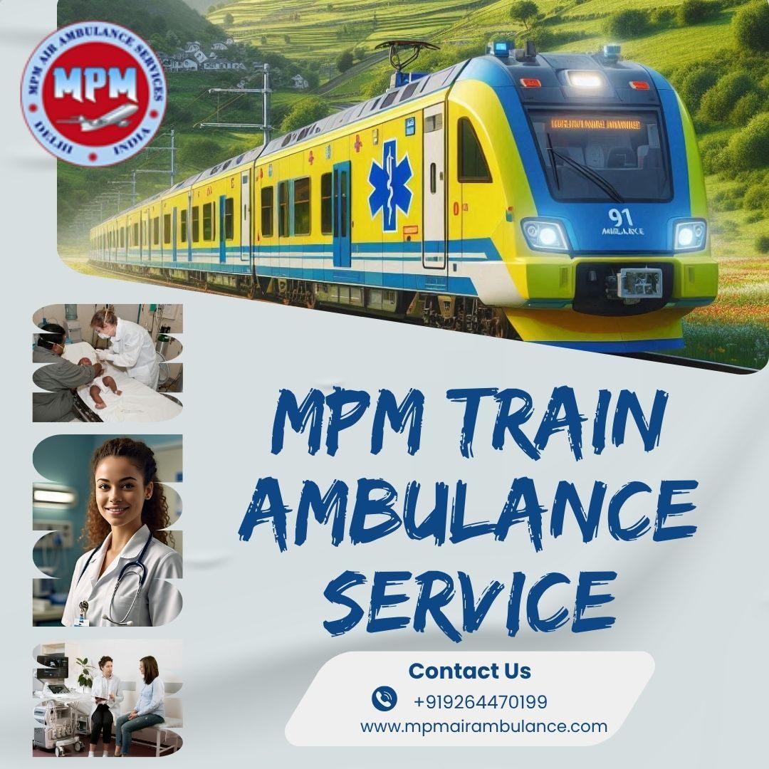 Guwahati's MPM Train Ambulance is reasonably priced, making it accessible to all