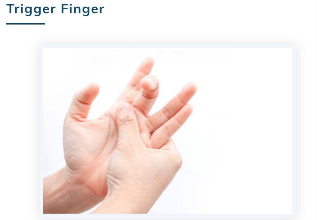 Trigger Finger treatment in Koramangala, Bangalore - Dr. Rewat