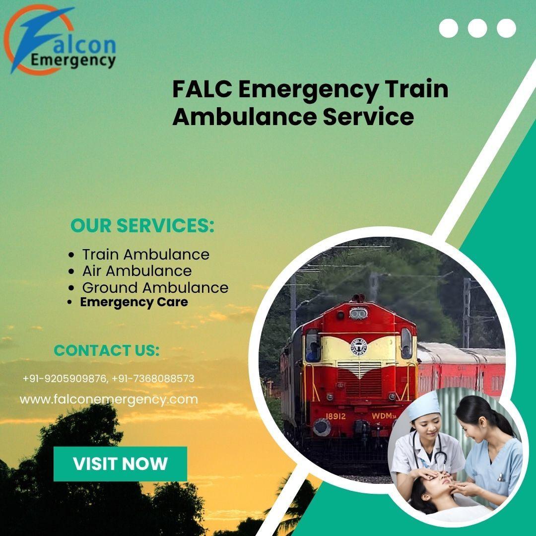 FALC Emergency offers a train ambulance transfer service for patients in Silchar