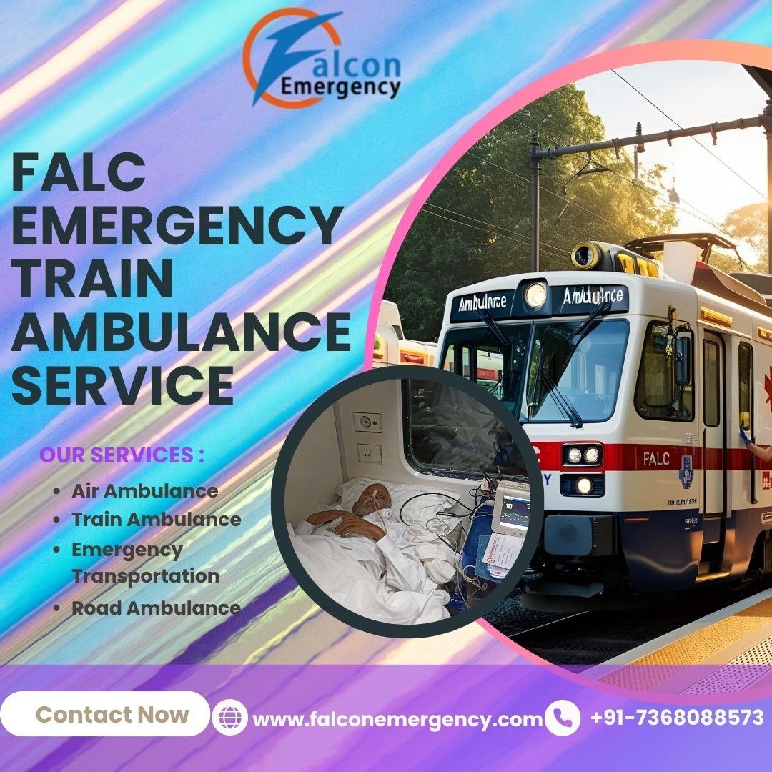 FALC Emergency gives patients-guided transport in Lucknow with train ambulance