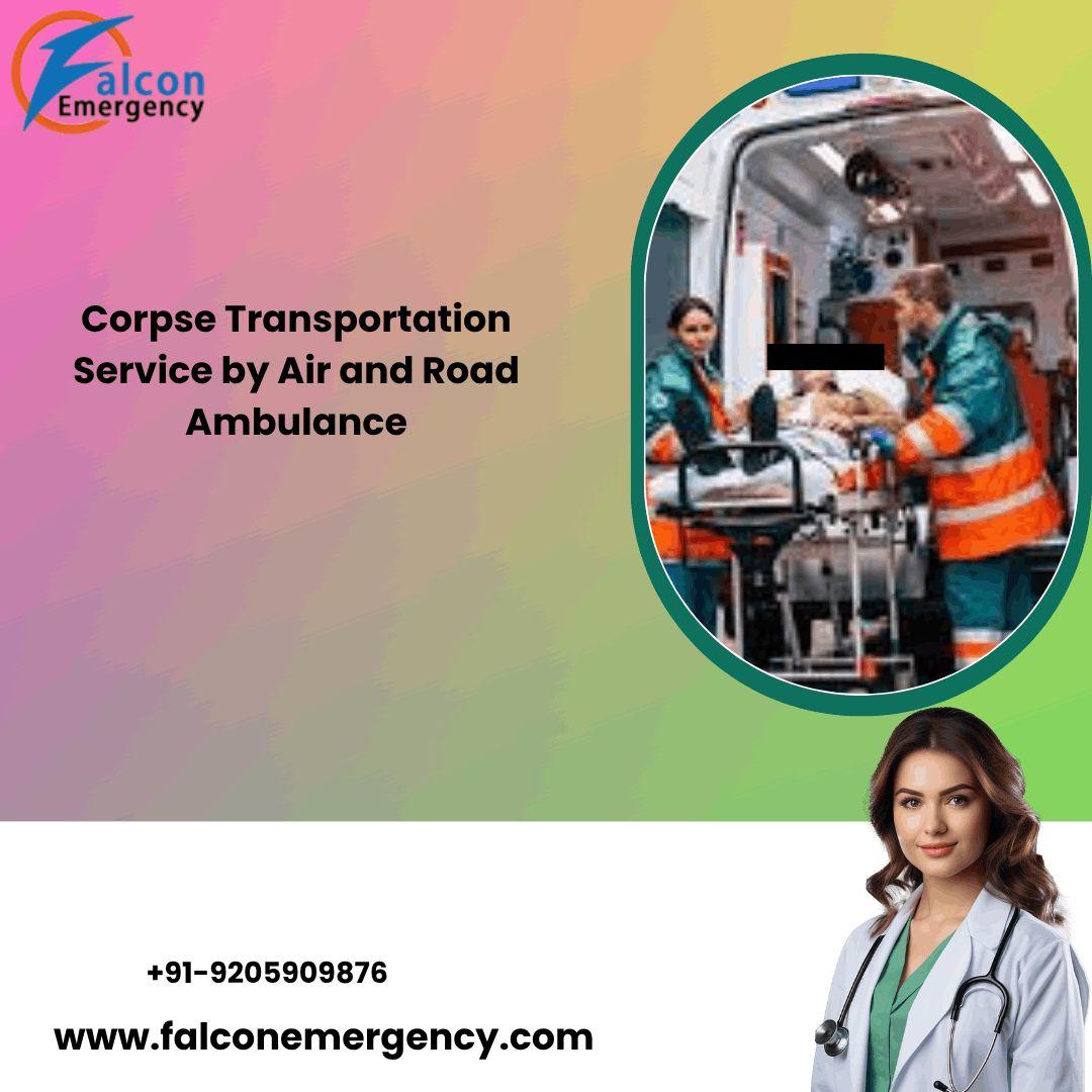 FALC Emergency Ambulance Destination Dead Body Transit Service in Guwahati