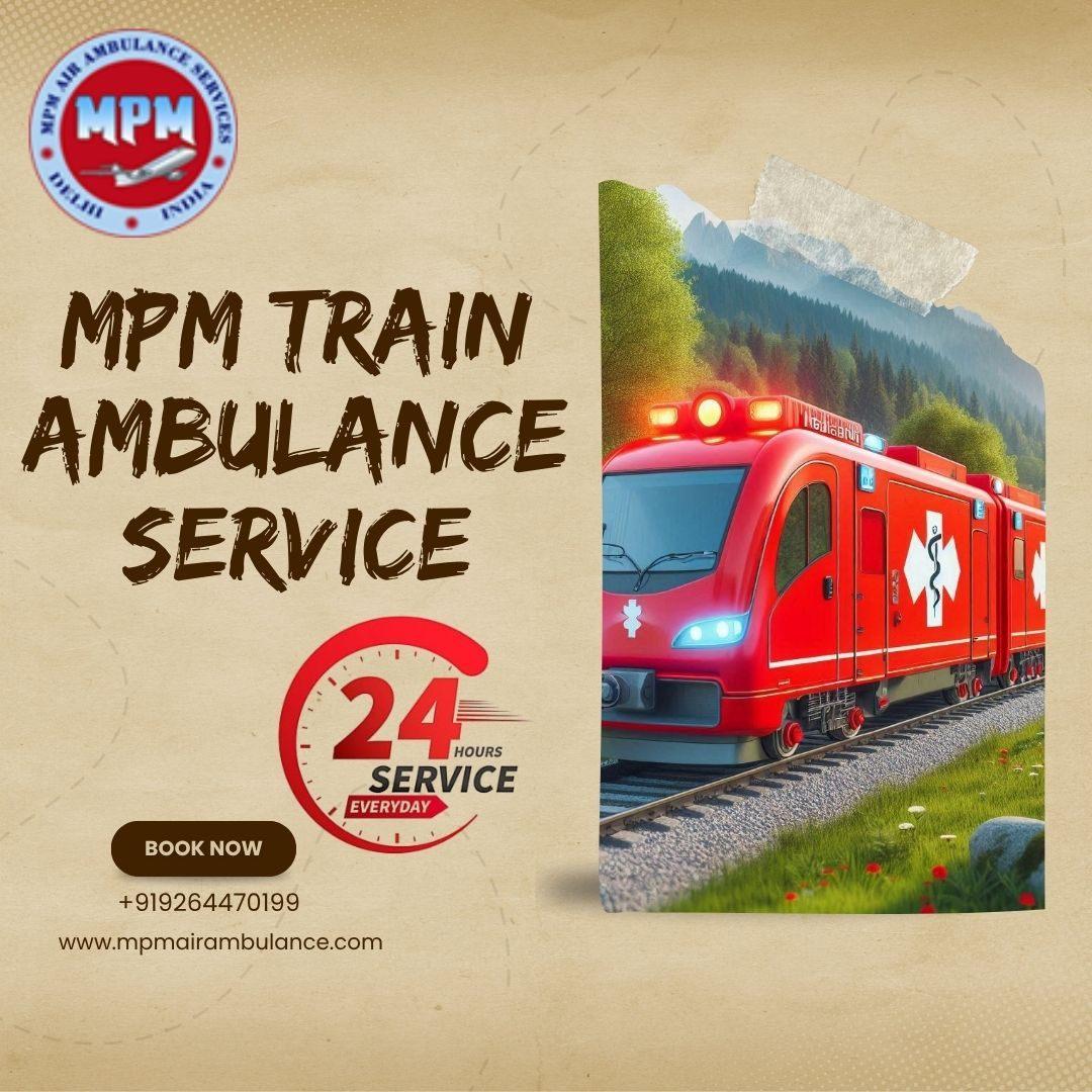 MPM Offers Prompt Ease for Long-Distance Transit in Patna in a Train Ambulance