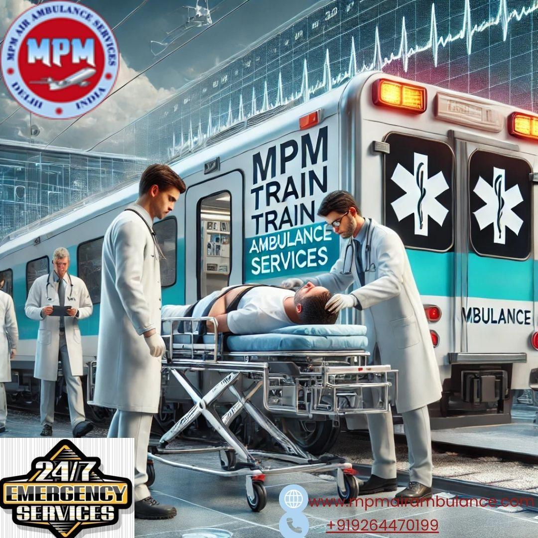 In Kolkata, MPM Train Ambulance provides a hassle-free transfer experience