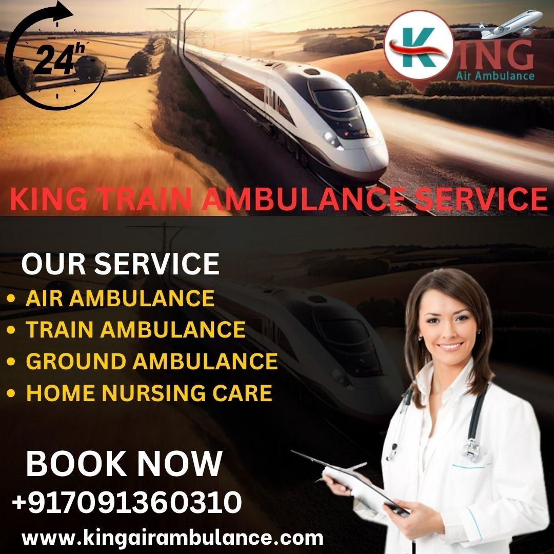 King Train Ambulance service in Silchar gives you economical service 