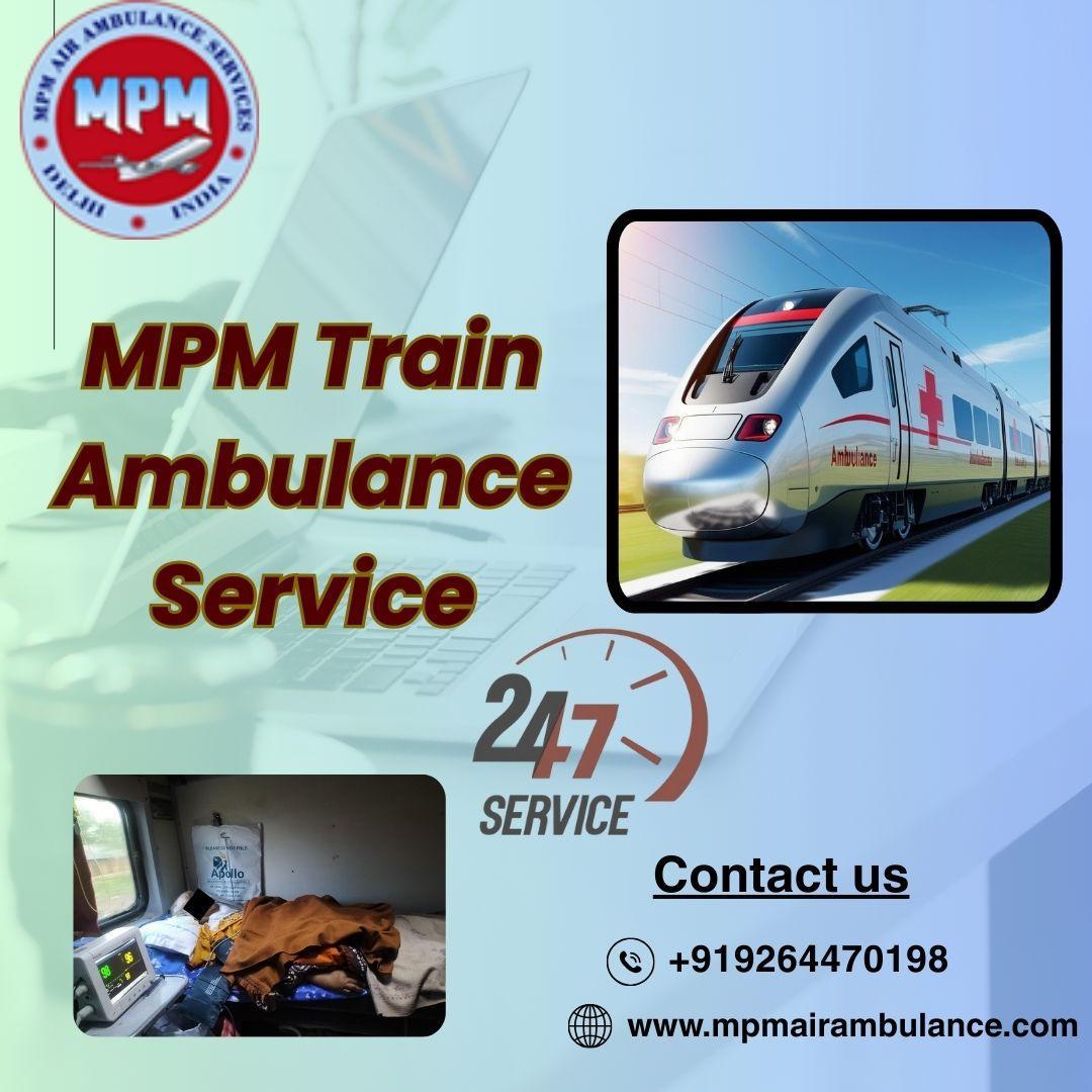 Select MPM Train Ambulance service in Ranchi to Get to Faraway Hospital on Time