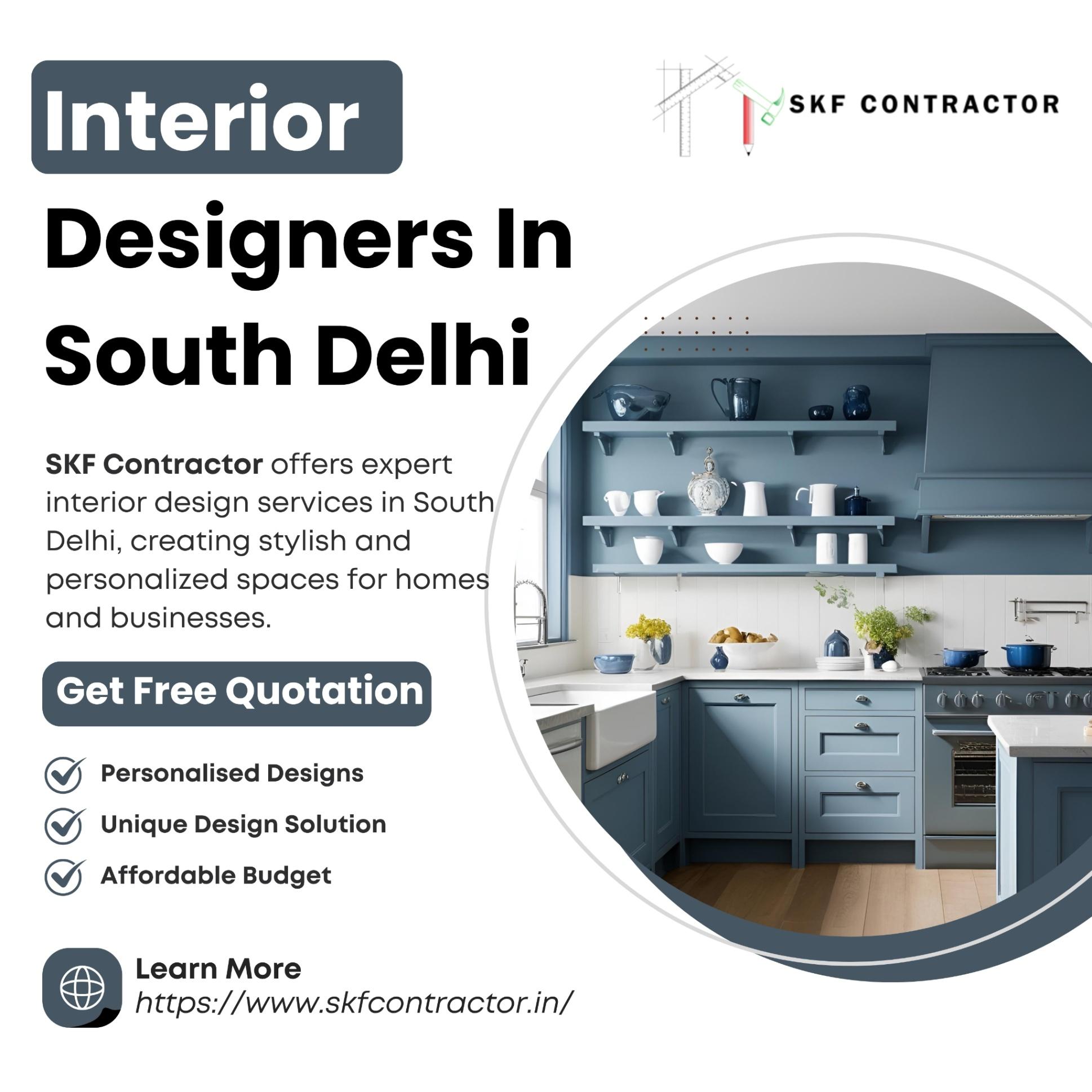 Best Interior Designers in South Delhi for Dream Homes