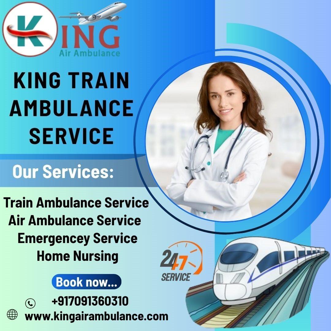  King Offers shipment toward Better Conditions in Jabalpur in a Train Ambulance