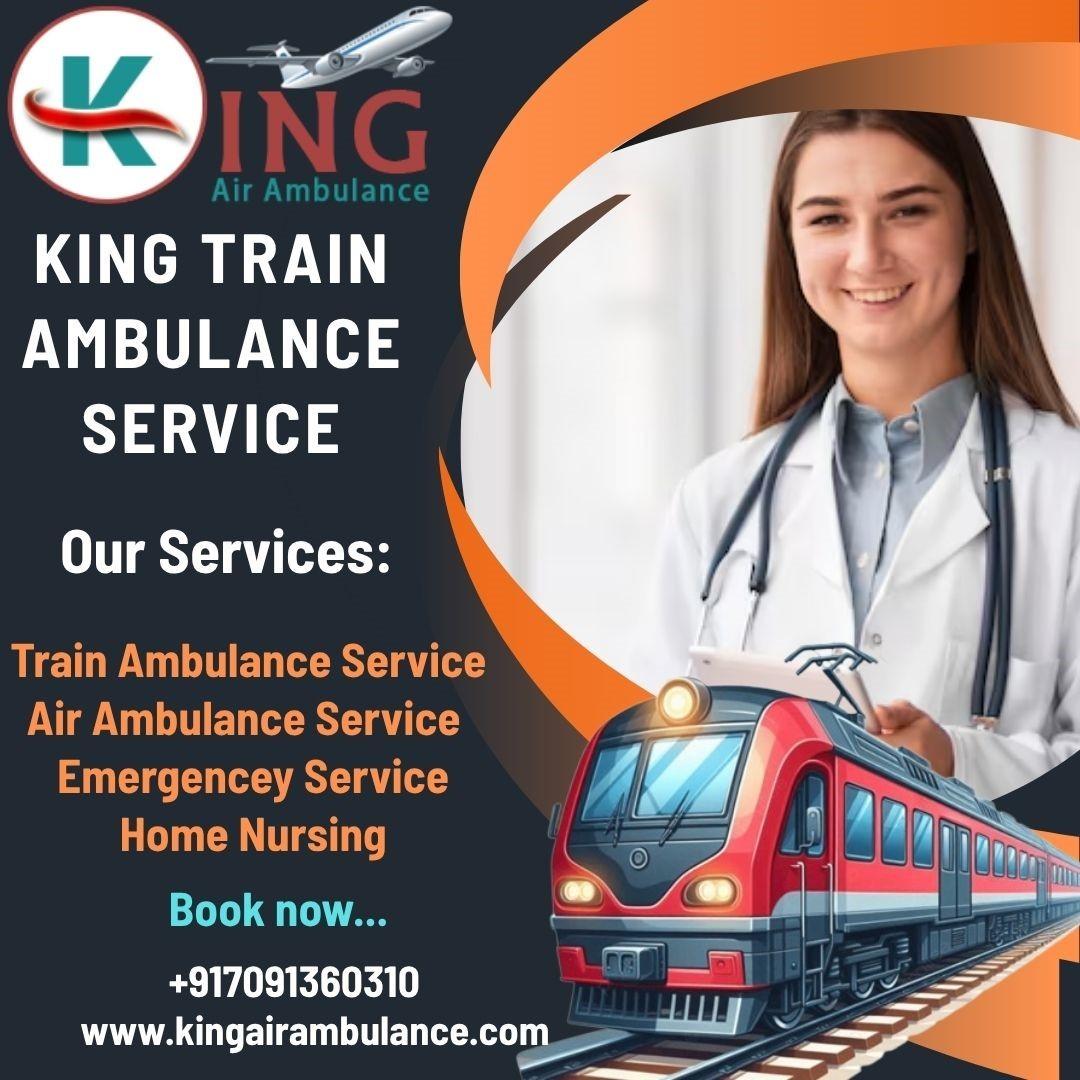  Book King Ambulance ensures there is no compromise with facilities in Indore