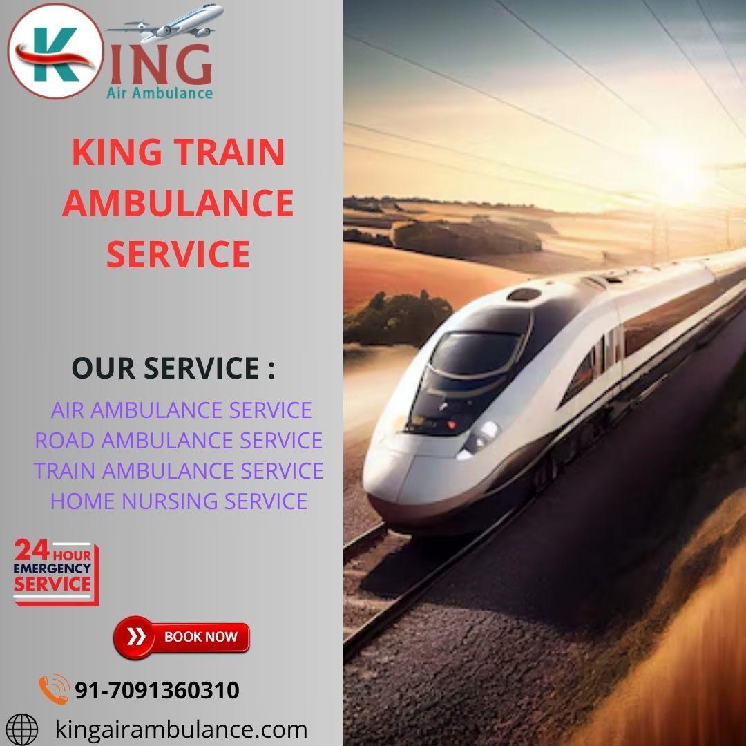  There are many benefits of using King Train Ambulance Service in Allahabad