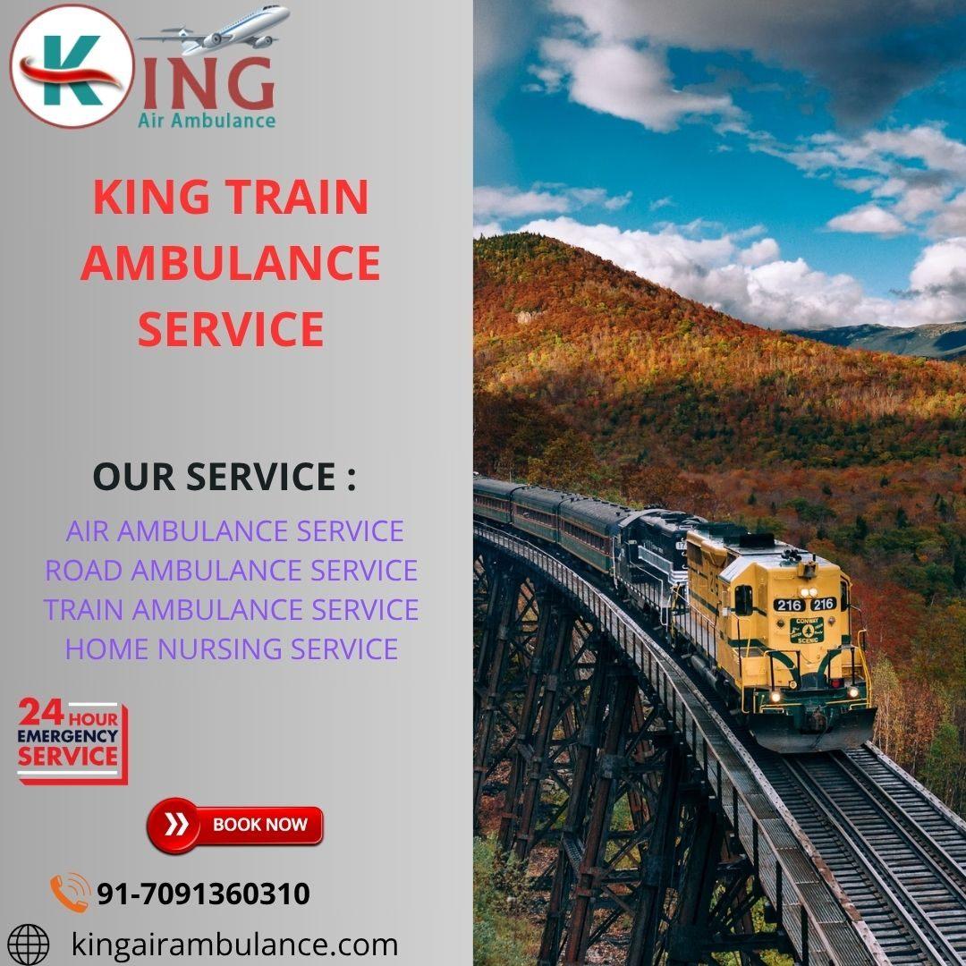 King Offers Calm Transit during Uncertain Times in Nagpur in its Train Ambulance