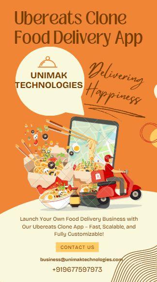 Uber eats Clone - Unimak Technologies
