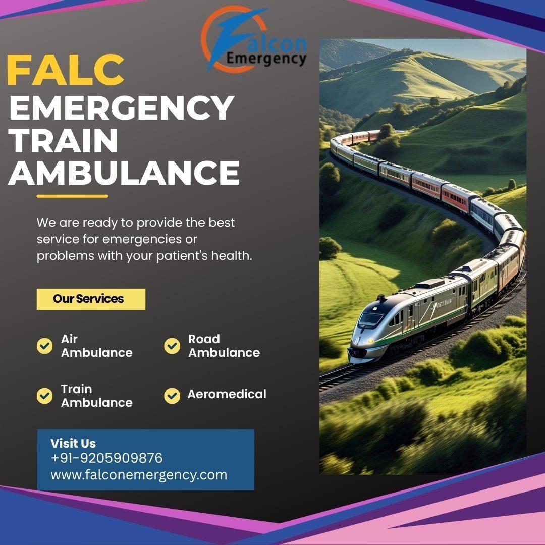 FALC Emergency Train Ambulance Services in Raipur Lifeline for Critical Patient
