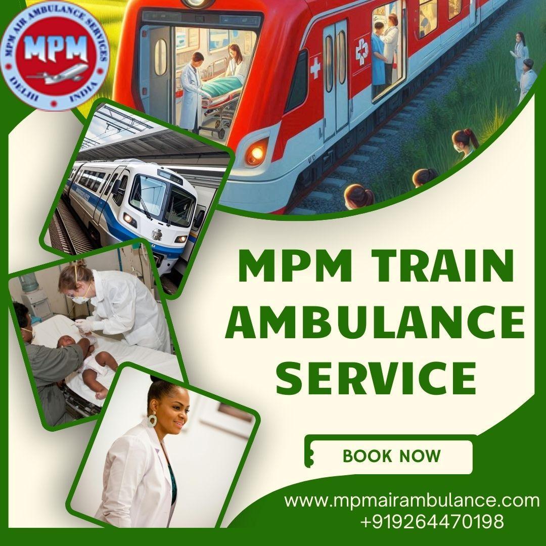 In Guwahati, the MPM Train Ambulance Handles Transfers Effectively