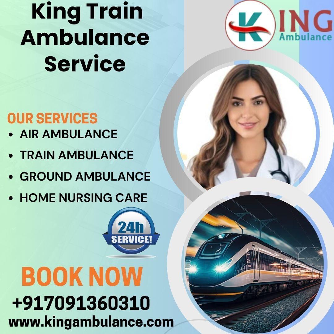  King Offers Updates and Clear Direction in Delhi in a Train Ambulance