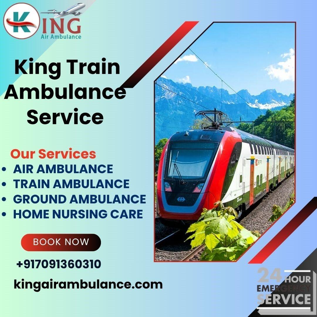  King Train Ambulance in Jabalpur reaches the Sanitarium Presently