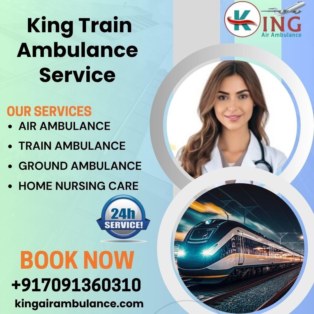  King Train Ambulance Manages Long- Distance trip of Cases in Allahabad