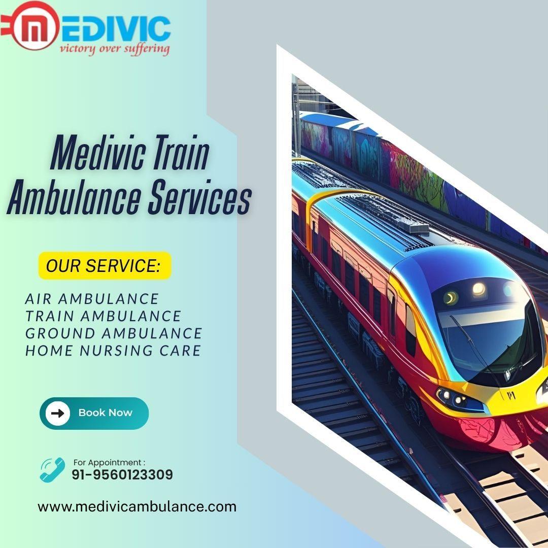 Medivic Stays Beside You and Makes Transit Clearer in Ranchi in Train Ambulance