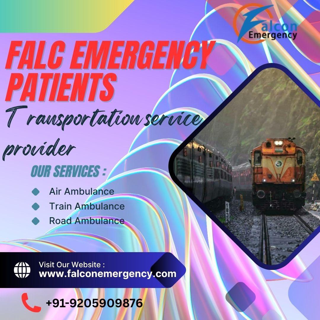 FALC Emergency Arranging Every Part in Lucknow in a Train Ambulance
